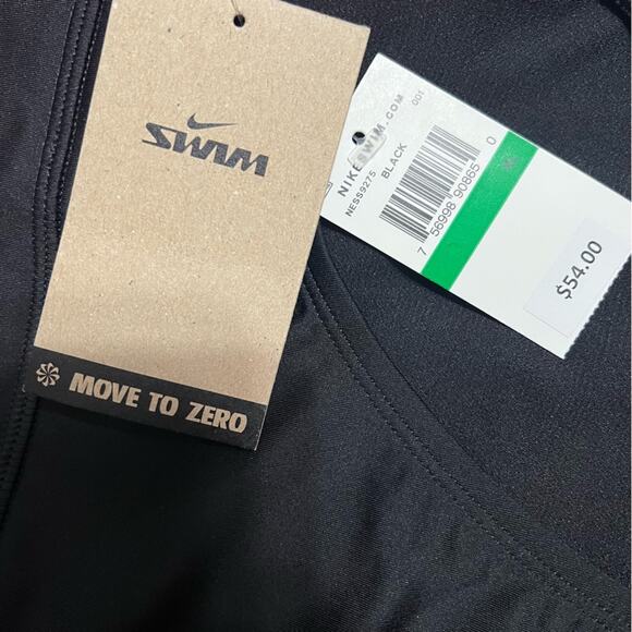 Nike Black Essential Full Bikini Bottom Size Extra Large XL - Picture 8 of 12